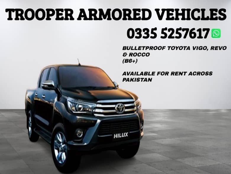 Bullet Proof / Bulletproof Rent A Car / Car Rental Services / Revo 0
