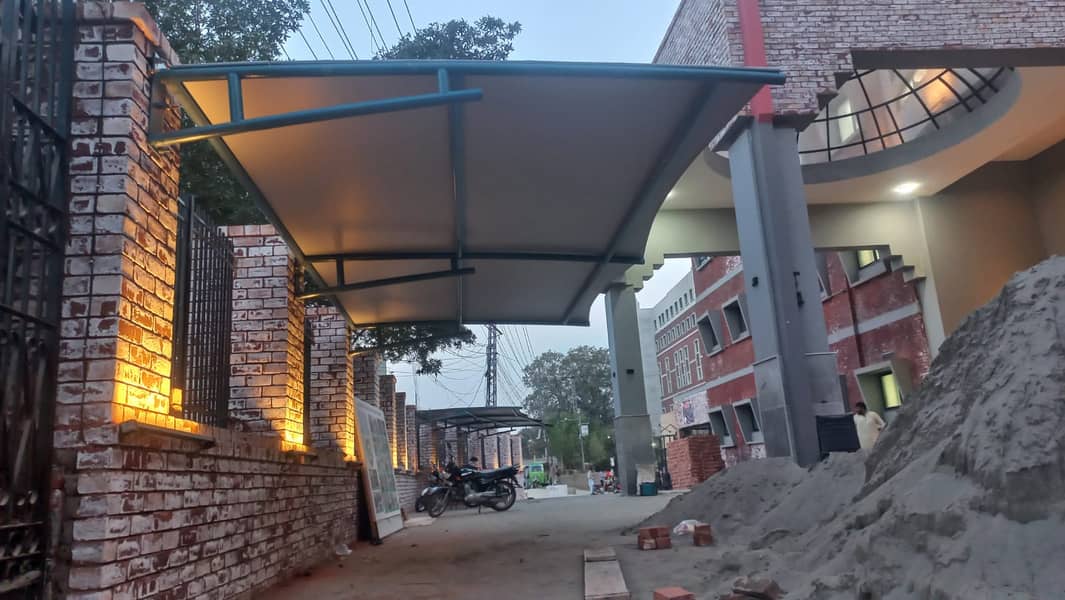 Tensile Shade/Roof Shades/Canopies/Camping Tents/fiber glass sheds 3