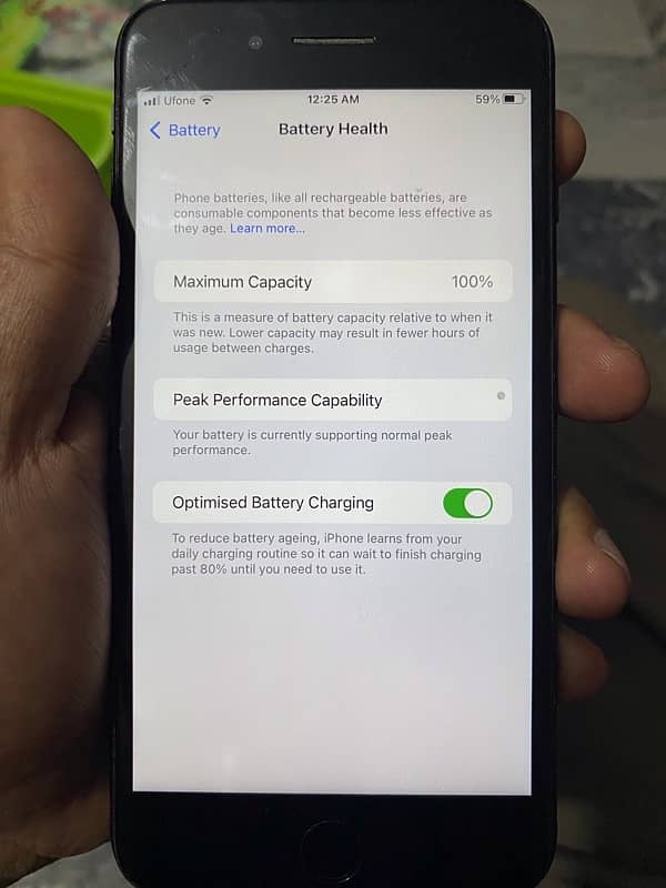 iphone 7plus pta approved 128gbs 4