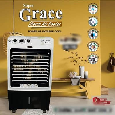 ELECTRIC AIR ROOM COOLER  AC DC FAN ICE BOX WATER TANK  03044767637