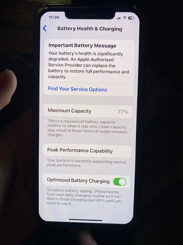 I phone xs max (non PTA) 10