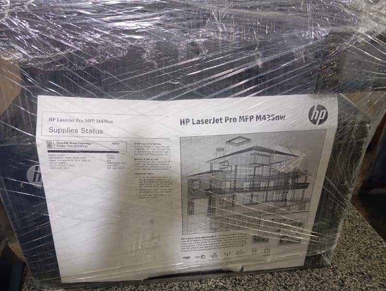 hp Laser jet mfp M435nw A3 size 3