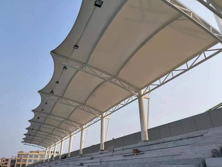 sheds \ fiberglass sheds \ tensile shades \ car parking shed \ shade 14