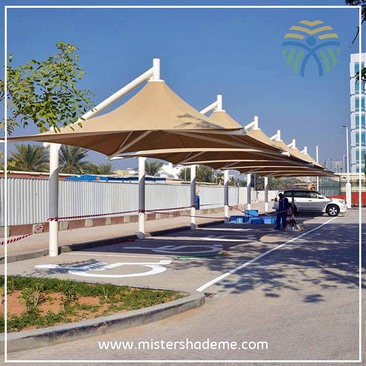 sheds \ fiberglass sheds \ tensile shades \ car parking shed \ shade 16