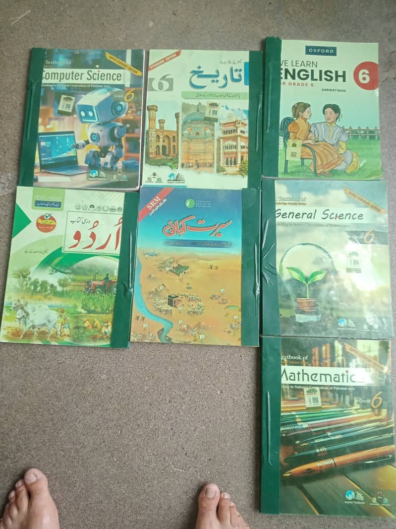 6th class books 2