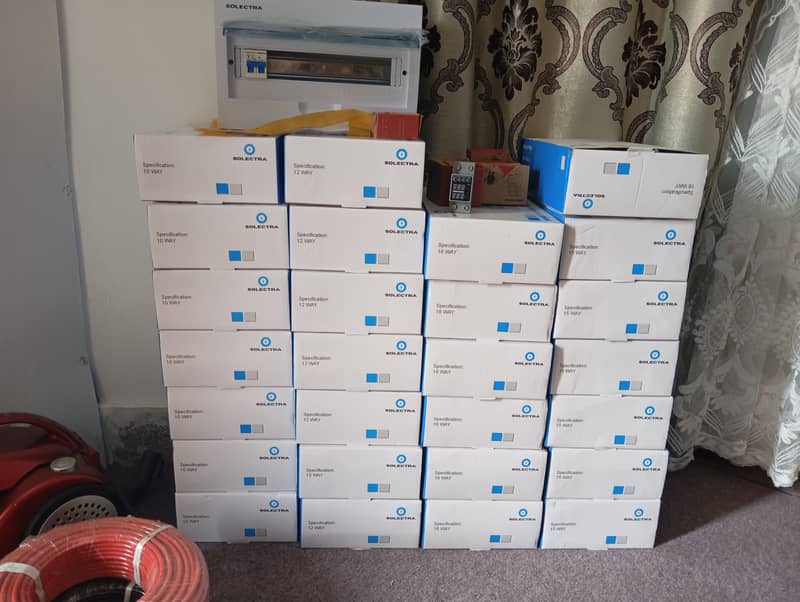 Solar Panels ,Knox Inverters,Solectra Db Box ,Lithium batteries ,Stand 8