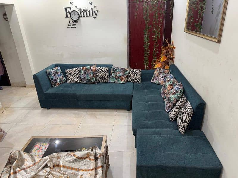 New Demanding L Shaped beautiful Sofa only 55k 0