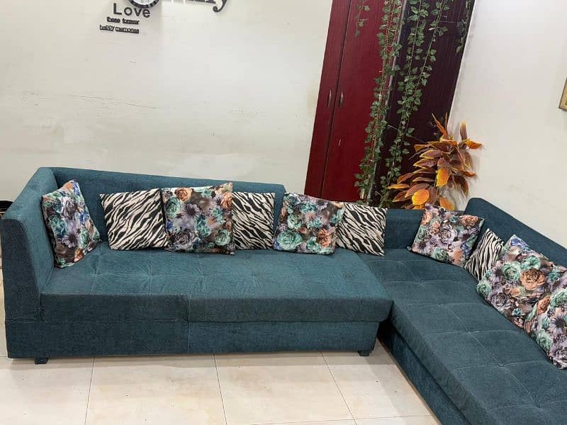 New Demanding L Shaped beautiful Sofa only 55k 1