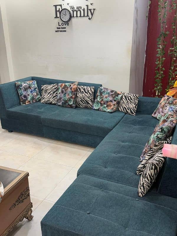 New Demanding L Shaped beautiful Sofa only 55k 3