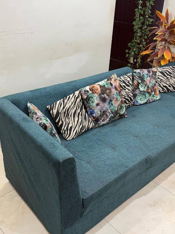New Demanding L Shaped beautiful Sofa only 55k 4