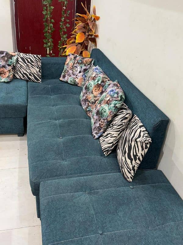 New Demanding L Shaped beautiful Sofa only 55k 8