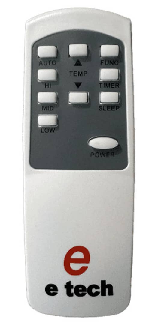E-tech portable air conditioner ATE-771 2