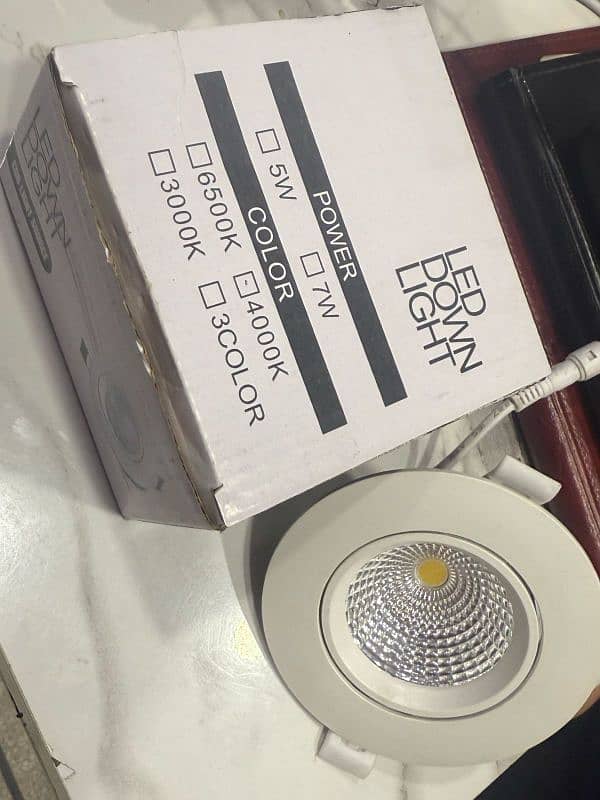 led down light 7W 0