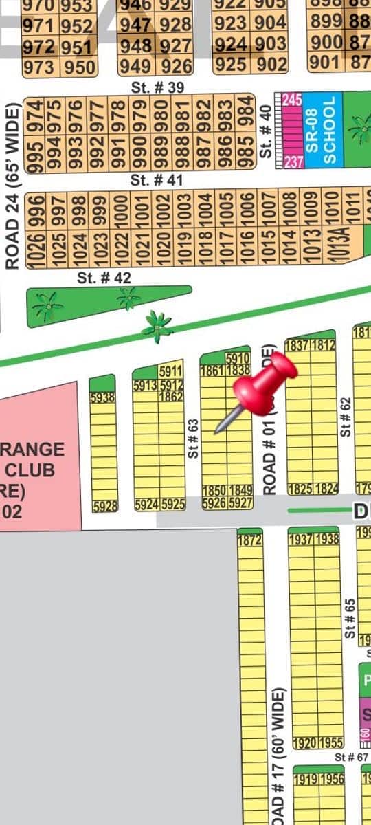 8 MARLA POSSESSION PLOT AVAILABLE FOR SALE DIRECT ACCESS TO 150Ft ROAD 0
