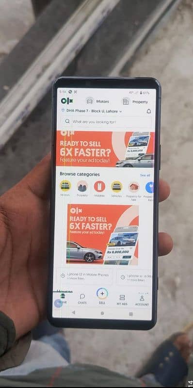 Sony Xperia 5 mark 2 non PTA 3 line hai 4