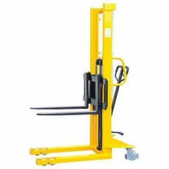 Manual Stacker/1 ton/5.5ft/lifter/fork lifter/hydraulic