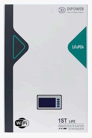 51.2V 100AHM Lithium ion Battery / DIpower 100ah lethium Batteries 0
