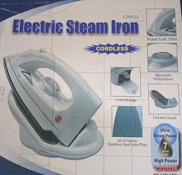 Cordless Steam Iron 0