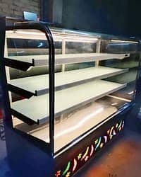 bakery display counter for sale / Sweet counter/ cake chillar 2