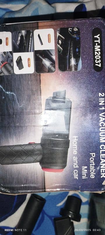 Portable Vacuum Cleaner for Car Interior Cleaning 2
