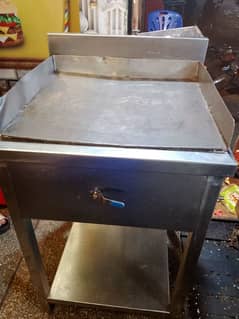 Complete Burger, Shawarma & Fries Counter Setup – Ready to Use