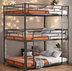 Iron Bunk Beds, Bunker Beds, Double Beds.