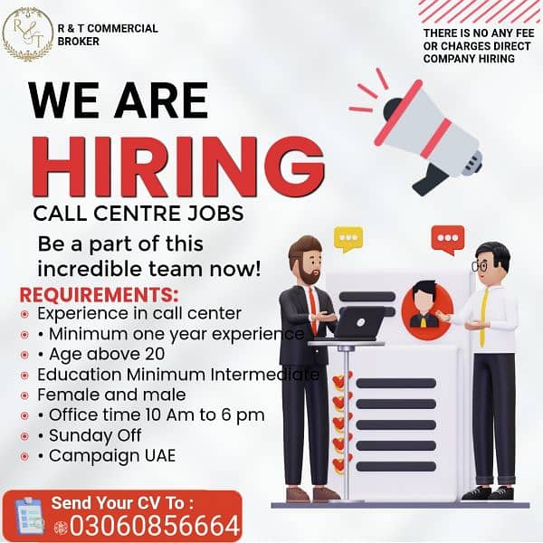 Call Centre Jobs || CSR Required || Jobs (Male & Female) 0