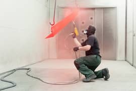 powder coating conyer
