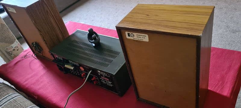 Home sound system | High end PYE Audio speakers & Technics amplifier 7