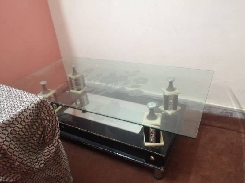 Sofa set with glass table 3