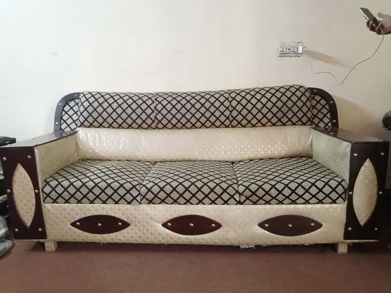 Sofa set with glass table 5