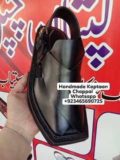 Handmade Kaptaan Chappal Pure Leather