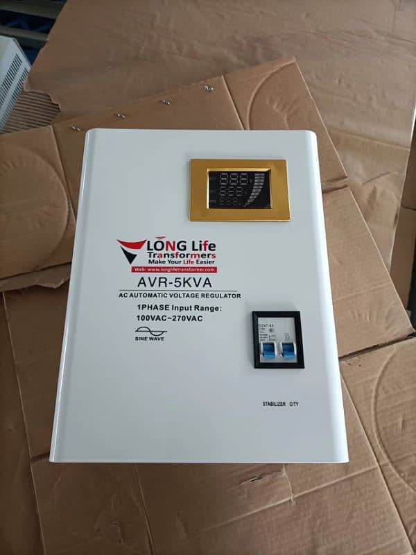 Long Life Transformers Servo Motor Stabilizers 5