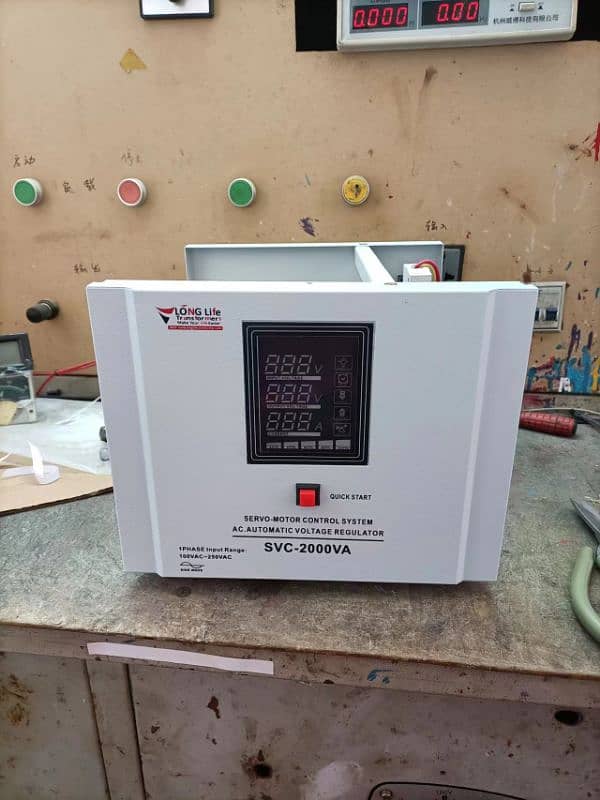 Long Life Transformers Servo Motor Stabilizers 6