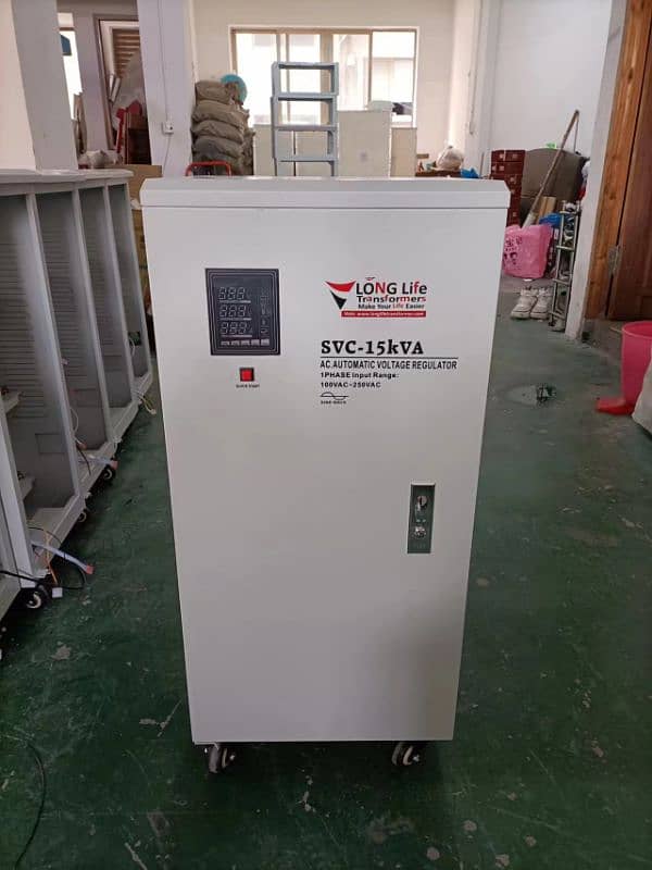 Long Life Transformers Servo Motor Stabilizers 8