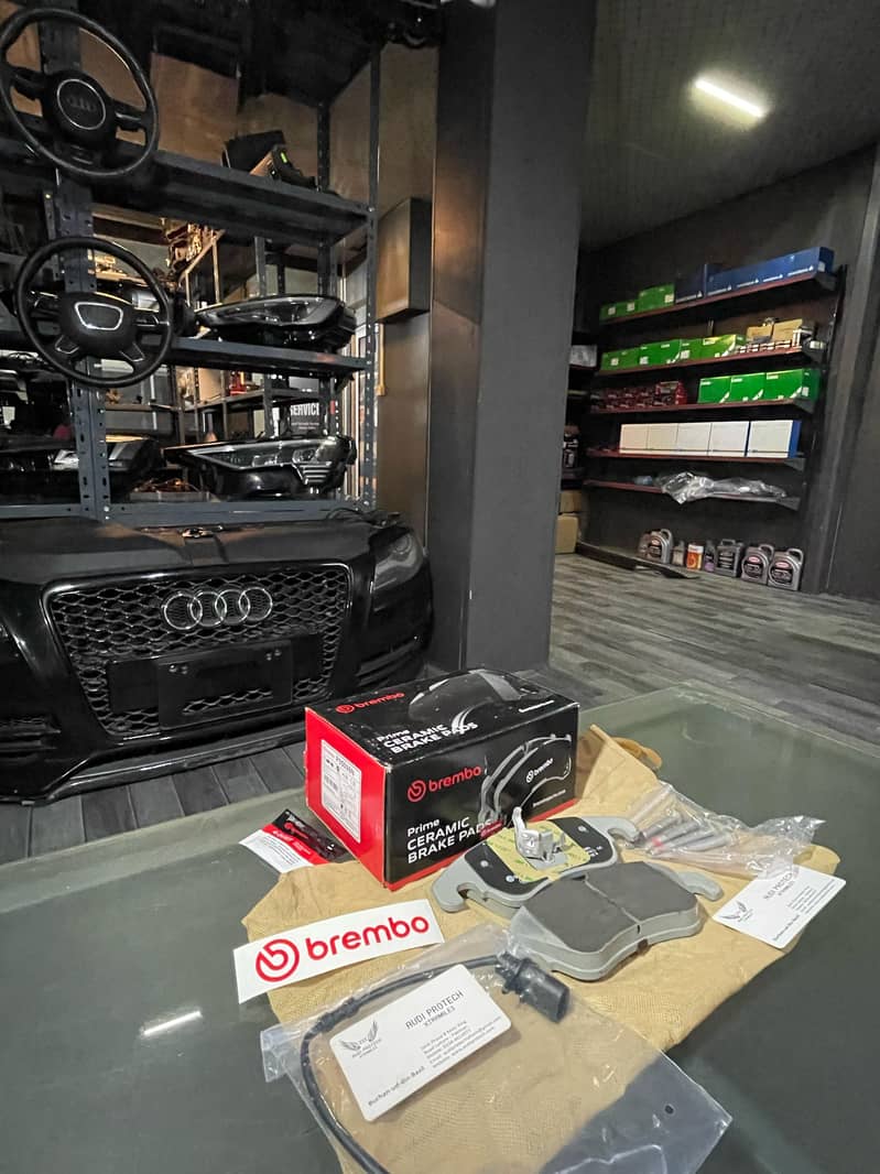 Brembo Brake Pads Front and Rare For AUDI A/3A4/A5/A6 1