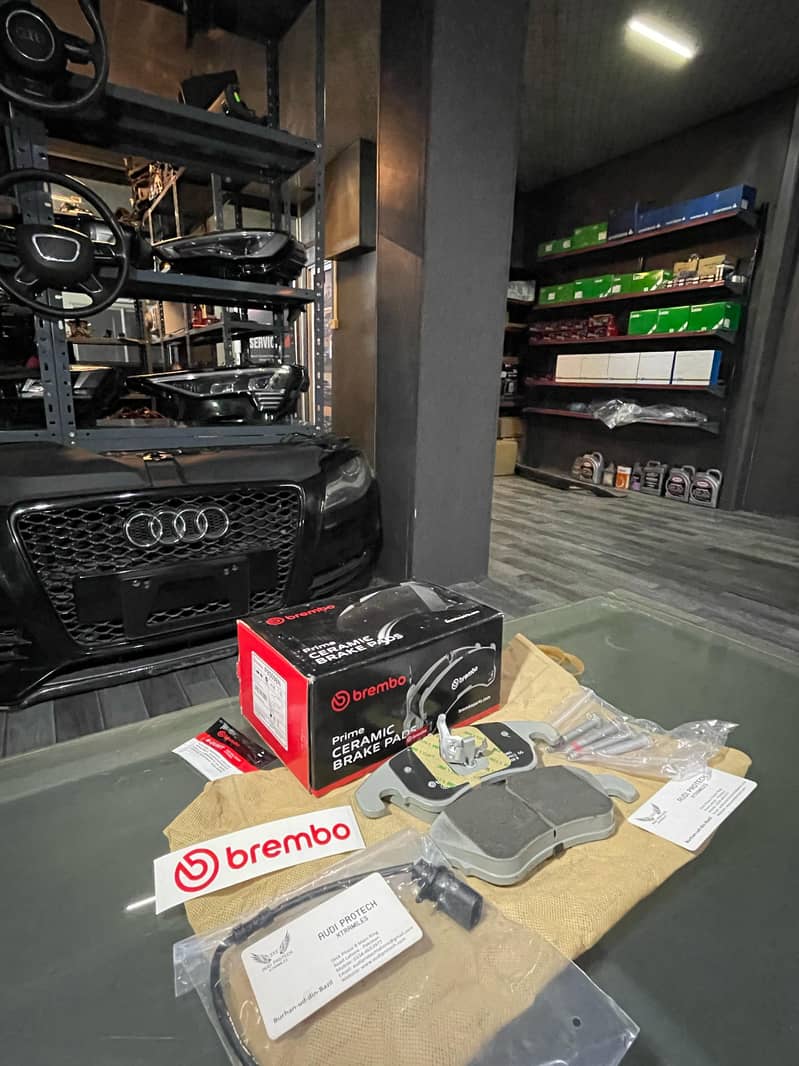 Brembo Brake Pads Front and Rare For AUDI A/3A4/A5/A6 2