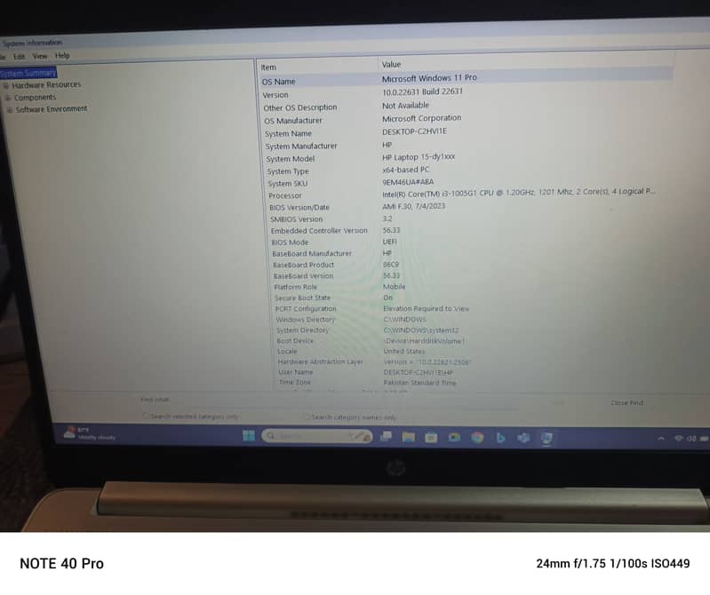 HP i3/10Gen-Touchscreen Laptop | Windows 11 | 8GB RAM | 256GB SSD 6