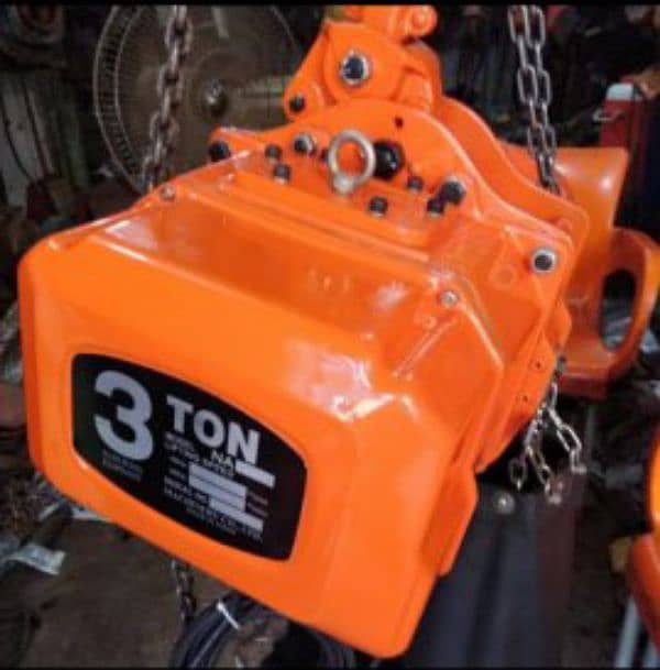 Rehman Chain block and crane hoist service and sales 1