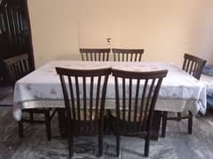 Dining Table 6 chairs