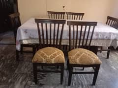 Dining Table 6 chairs