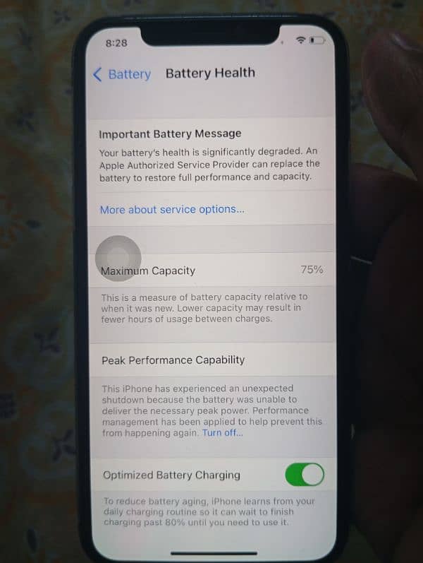 iPhone X Non pta 4