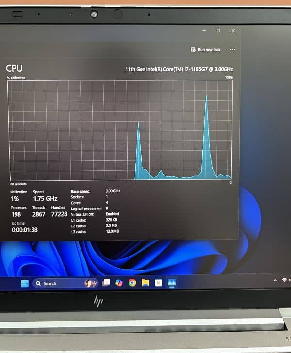 HP EliteBook | Core i7 11th Gen - 1185G7 | 32GB / 512GB 5