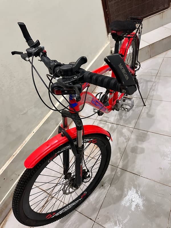 2024 bicyle (gear) with black rims 1
