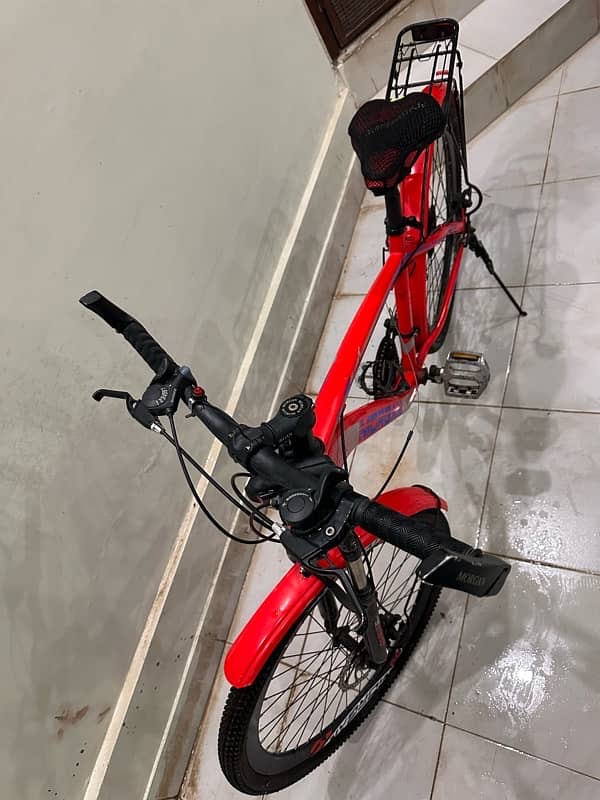 2024 bicyle (gear) with black rims 2