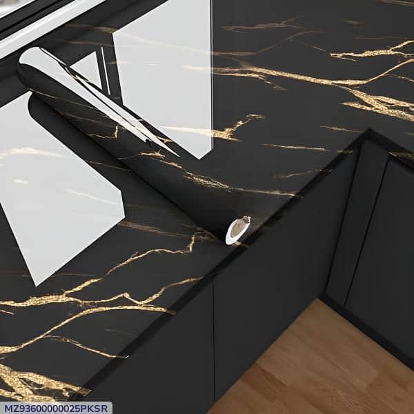 self adhesive black and golden sheet 1