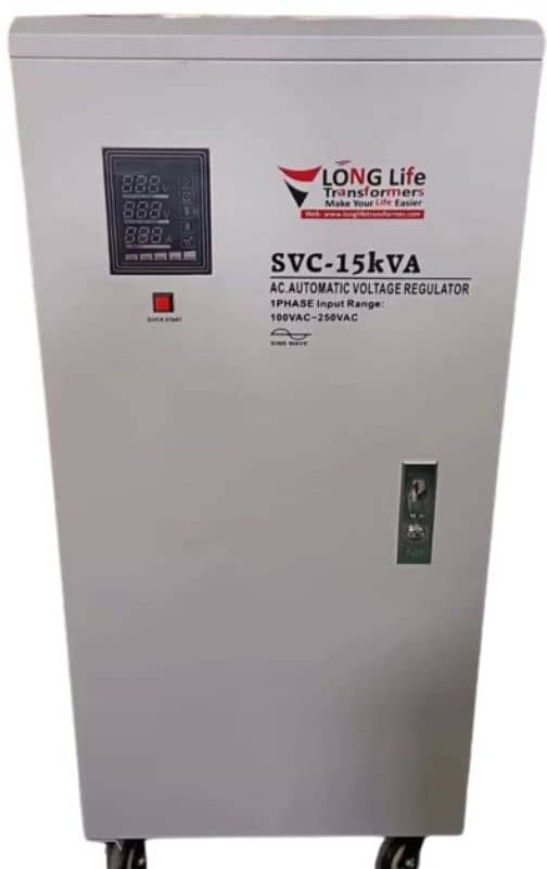Long Life Transformers Servo Motor Stabilizer 0