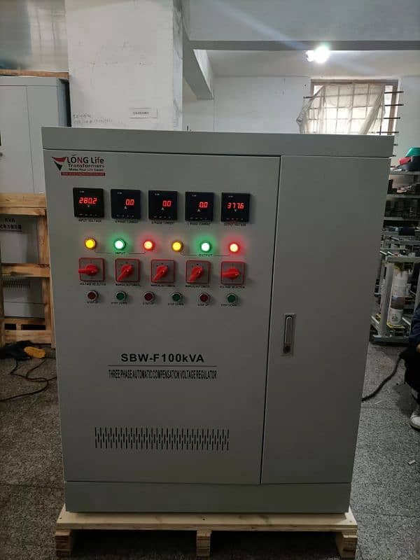 Long Life Transformers Servo Motor Stabilizer 3