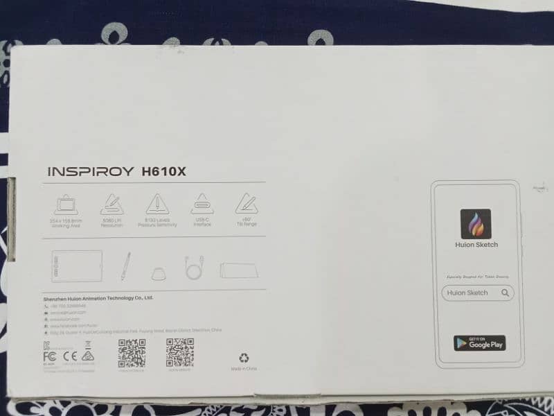 Huion Inspiroy H610X Graphics Tablet 7