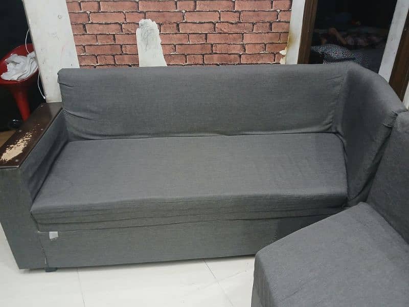 L shape sofa 2